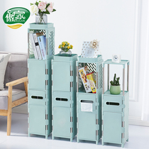 Clamp Slit Containing Cabinet Toilet Slit 20cm Wide Clip Sewn Cabinet Rack Plastic Bathroom Toilet Ultra Narrow Locker