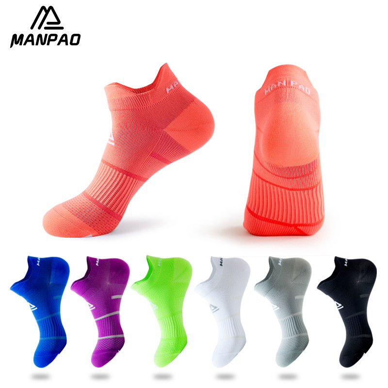 Summer sports socks running socks men and women matching color shallow socks fitness thin socks tide socks pressure boat socks