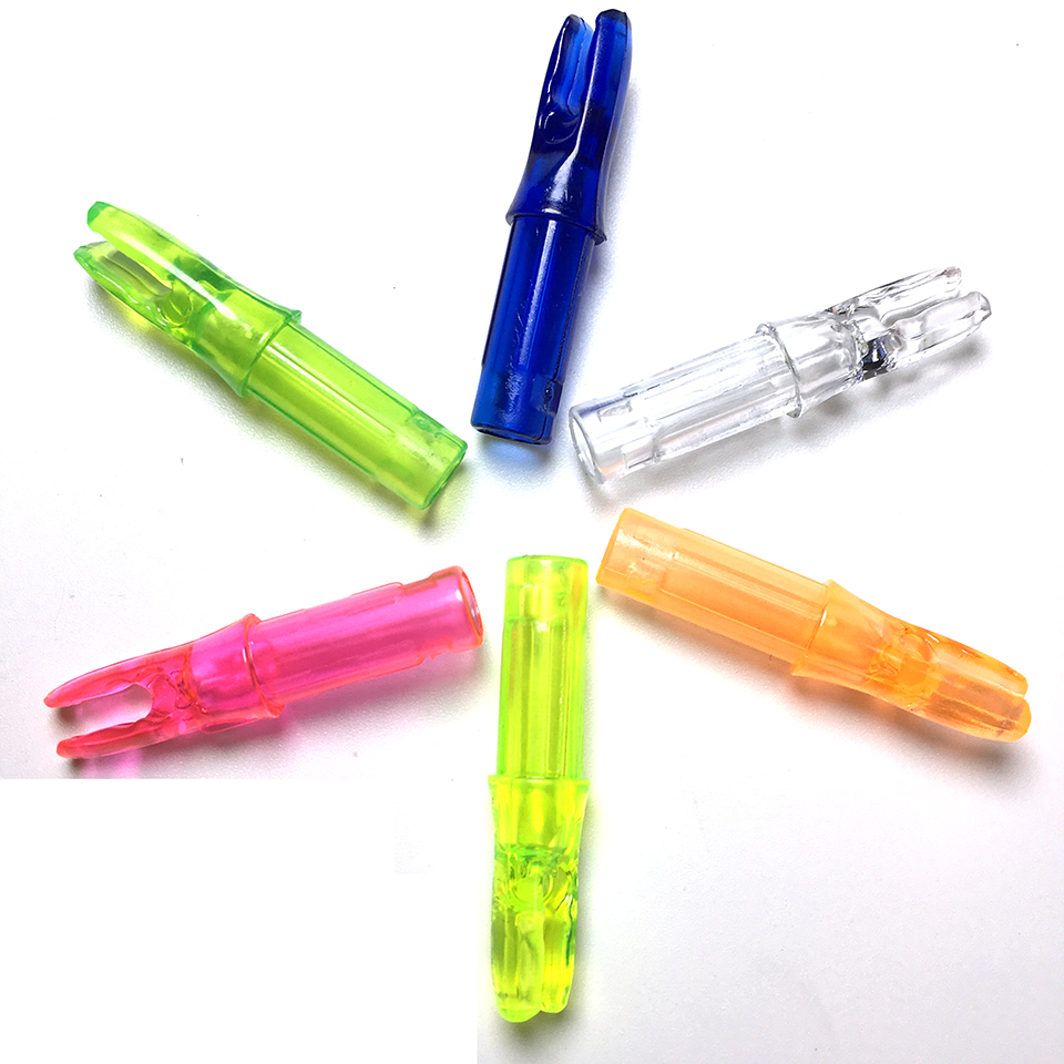 12PCS Archery Internal Arrow Pin Nocks for ID3.2//4.2//6.2mm Shaft Bow Hunting