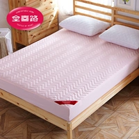 Kim Hi Đường doanh nghiệp giường một mảnh duy nhất của bedspread bông dày Simmons 1.8m 1,5 m 1.2 bảo vệ tay áo che nệm bìa - Trang bị Covers 	ga giường bo chun