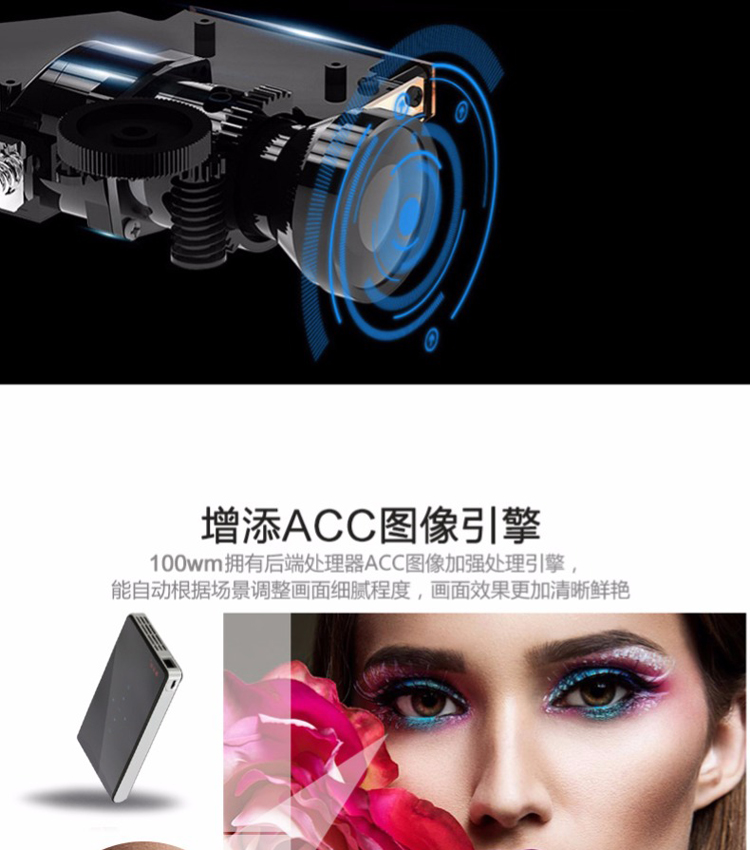 Máy chiếu siêu nhỏ cầm tay Thunder Cannon DLP-100WM