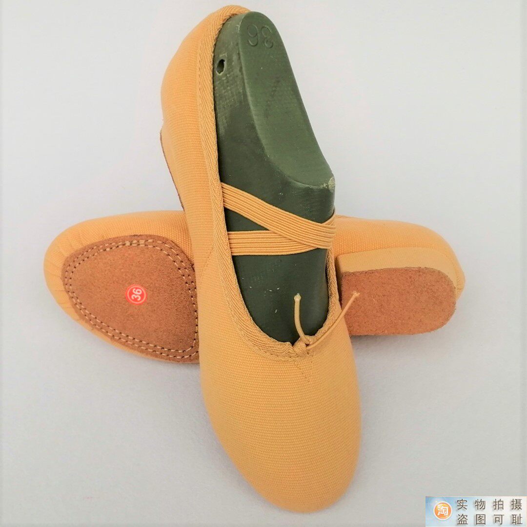 Adult Men and Men Green Belt with Teacher Shoe Belly Dancing Skills Soft-bottom Gymnastics Shoes Ballet Latin Dance Shoe