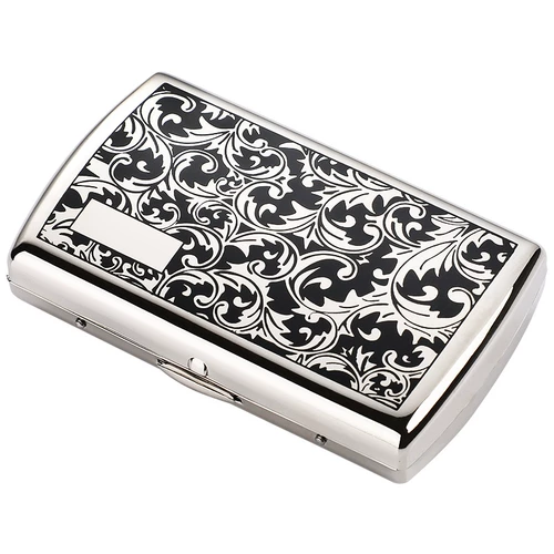 Ультратонкий портативный медный портсигар, креативная металлическая коробка