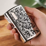 Ультратонкий портативный медный портсигар, креативная металлическая коробка