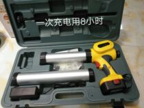 Rechargeable electric soft glue gun Structure Glue gun can be used in a variety of soft glue simple convenient labor-saving delicate and uniform density