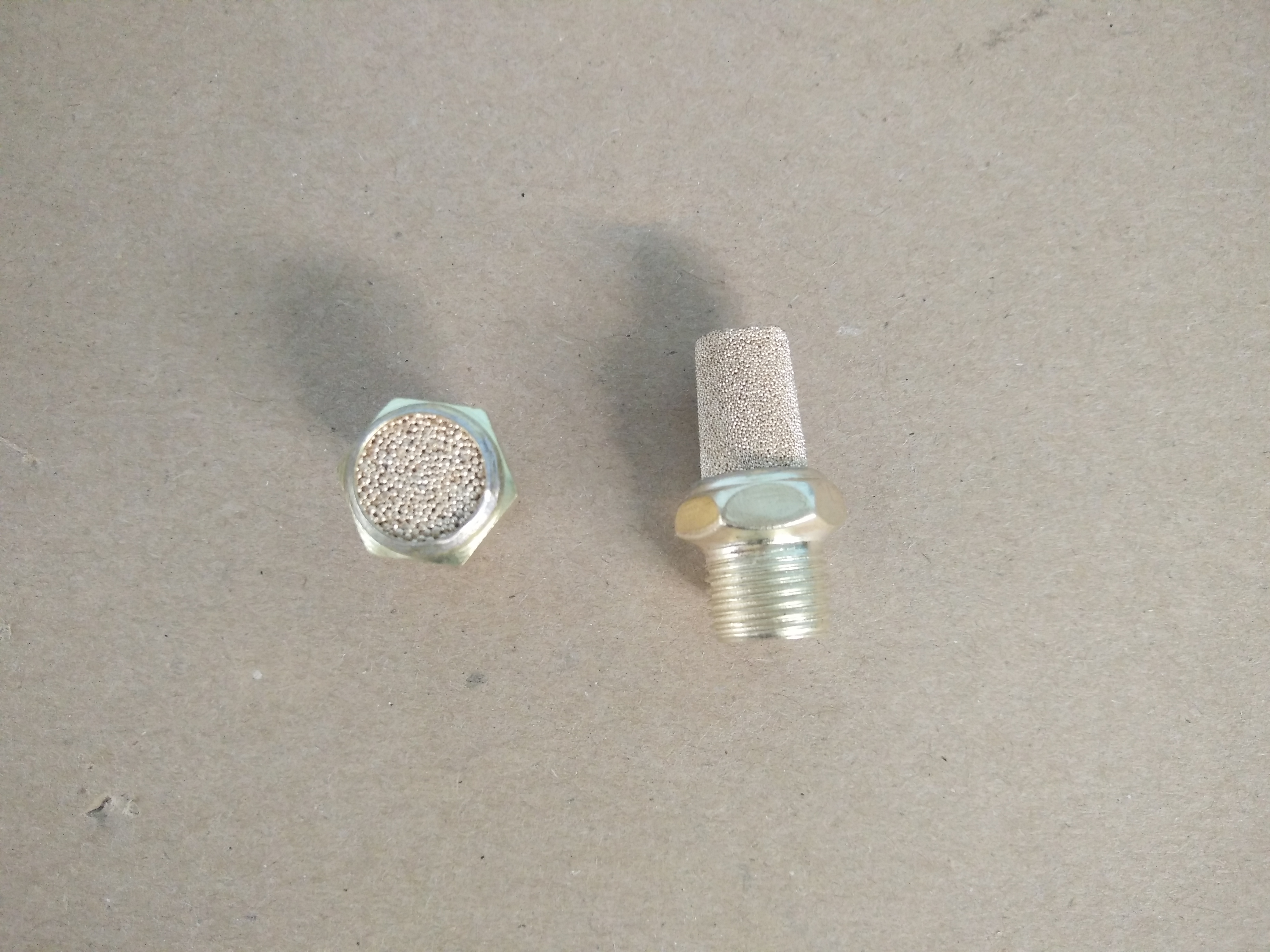 Solenoid valve with 1 8 pointed muffler flat muffler plastic steel broken bridge aluminum alloy doors and windows equipment accessories