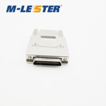 Menglaist VHDCI36M-AS SCSI36pin screw-type iron shell assembly V36 welding wire male head 0 8mm