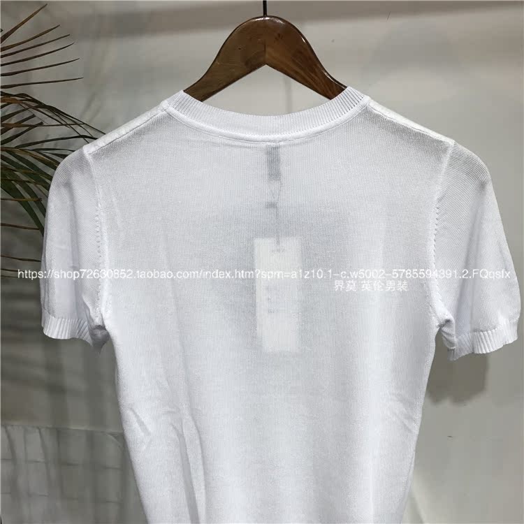 Mùa xuân và mùa hè mới đan in t-shirt nam ngắn tay đầu mỏng mỏng nửa tay áo giản dị t-shirt đáy áo