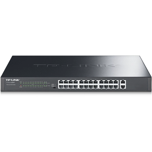 TP-LINK 24 -Port Switch Gigabit Kaipou 24 Port Poe Power Ethernet Monitor AP SL1226MP