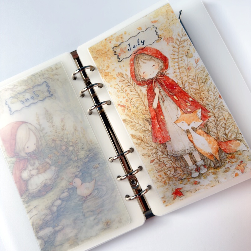Original A6 Money Saving Bag Fairy Tale Forest Money Saving Challenge Little Red Riding Hood Cash Storage 12 Months/5 Weeks/7 Days A6 Money Bag Original A6 Money Saving Bag Fairy Tale Forest Money Saving Challenge Little Red Riding Hood Cash Storage 12 Months/5 Weeks/7 Days A6 Money Bag