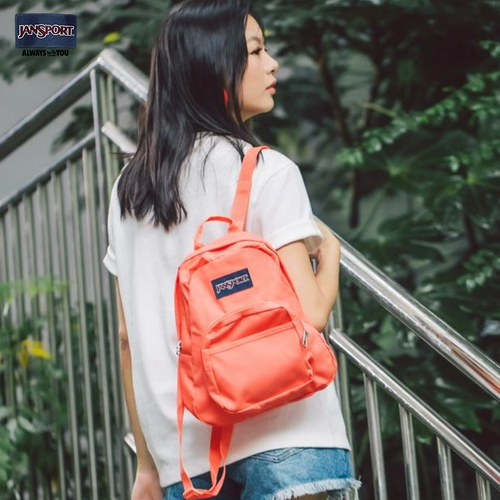 Янспорт модный универсальный ins mini рюкзак мини -мода Женский пчелиный порошок порошок дымки синий tdh6