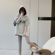 Солдатская детская одежда 欧洲站卫衣专柜商场撤回国际大牌剪标余单尾单女装灰色上衣连帽潮