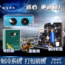 Fruits and vegetables fresh-keeping hotel supermarket meat frozen large medium and small cold storage 15 horses full set of equipment packaged and shipped