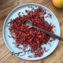 Dry Pepper Ring 100g Spicy Fried Chilli Ridings Dry Chili Ring Rings 0 2cm 1 And Edible