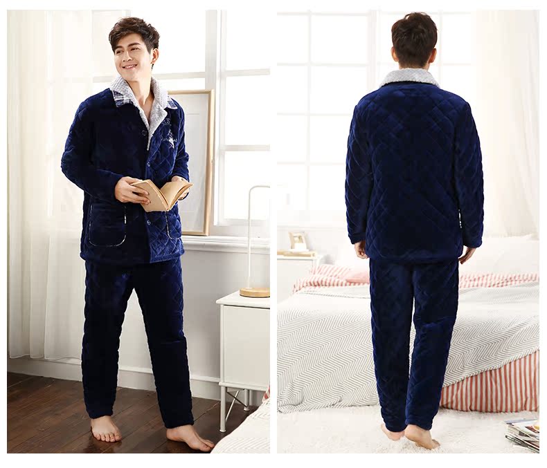 Pyjama pour homme PBENO    en Polyester Polyester  à manches longues - Ref 3002940 Image 21