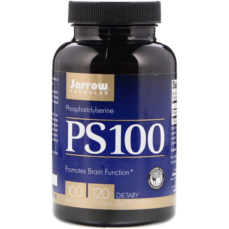 Jarrow formulary PS-100 Phosphatidylserine 100 mg 100 mg 120 Grains