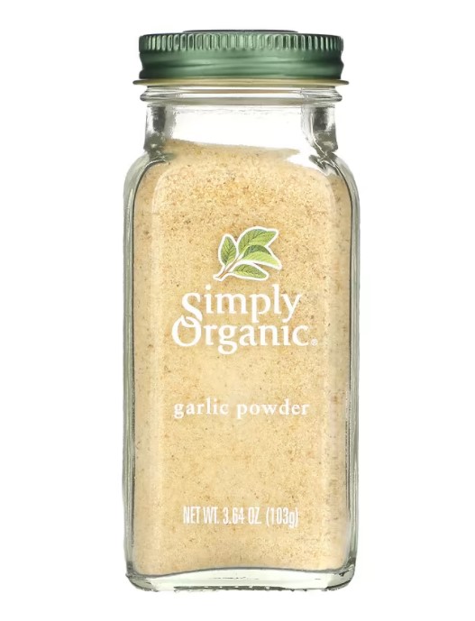 Simply Organic garlic powder in the United States has ji garlic powder 103g baked garlic powder