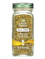 Spot Simply Organic citrus flavored salt-free mixed seasoning 63g