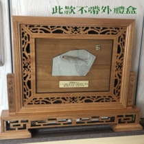 New fish fossil display table Chaoyang Liaoxi popular science of paleontological specimens other crafts gifts collection and appreciation