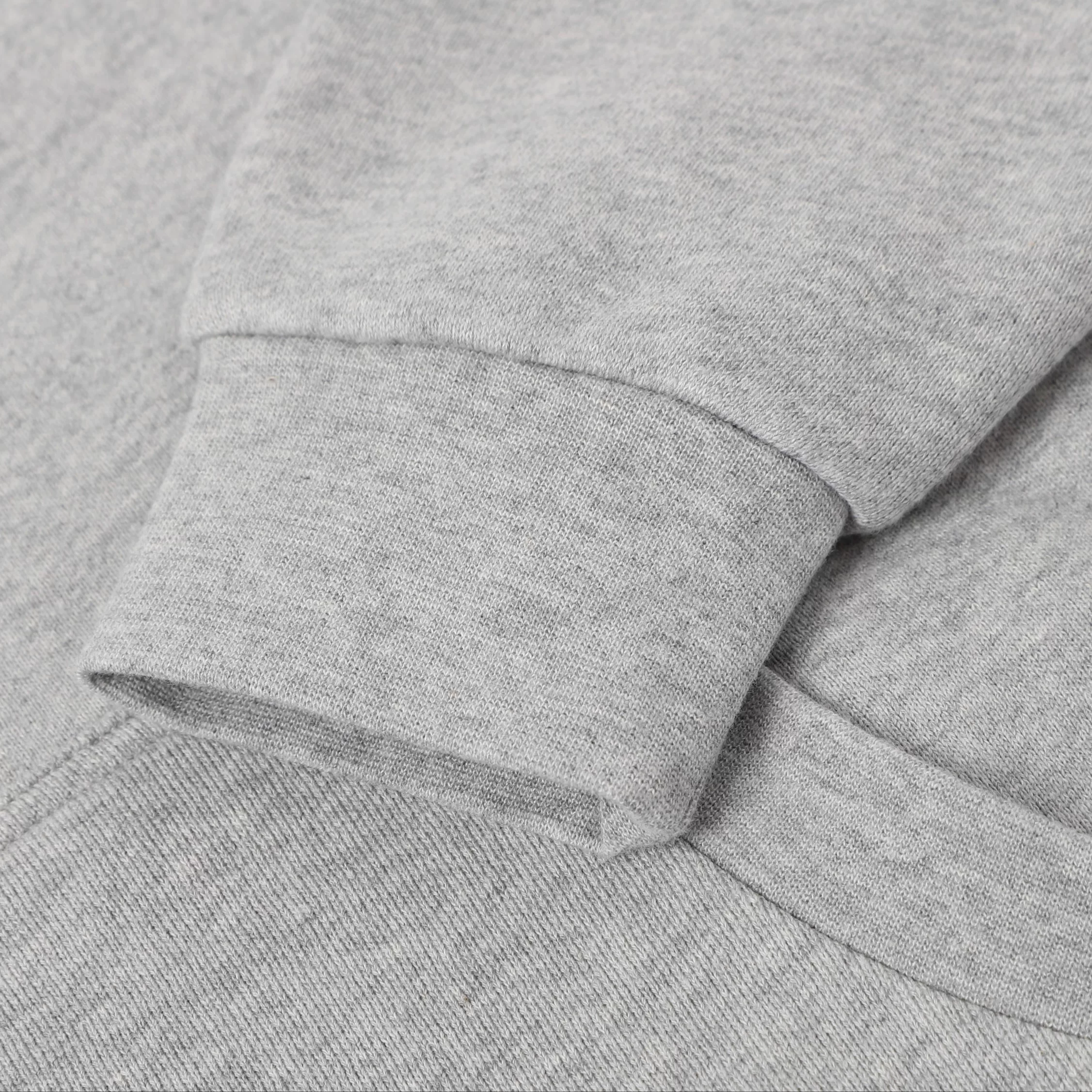 540g Union Kingdom box crop zip-up domestic brand heavy fleece zipper jacket