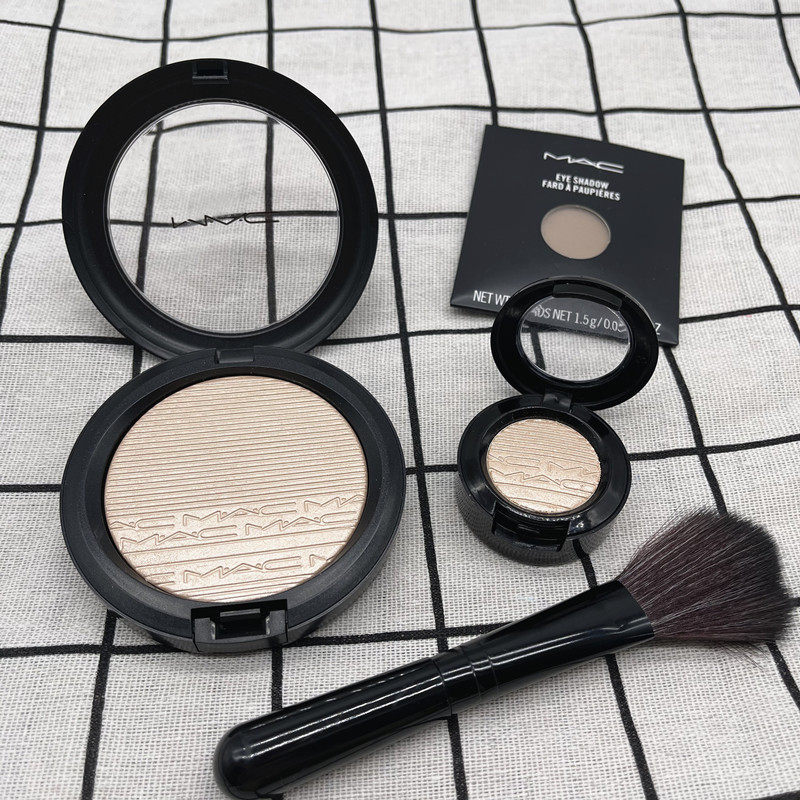 MAC ginger highlighter trial pack double gleam brightening three-dimensional repair omega nose shadow send brush
