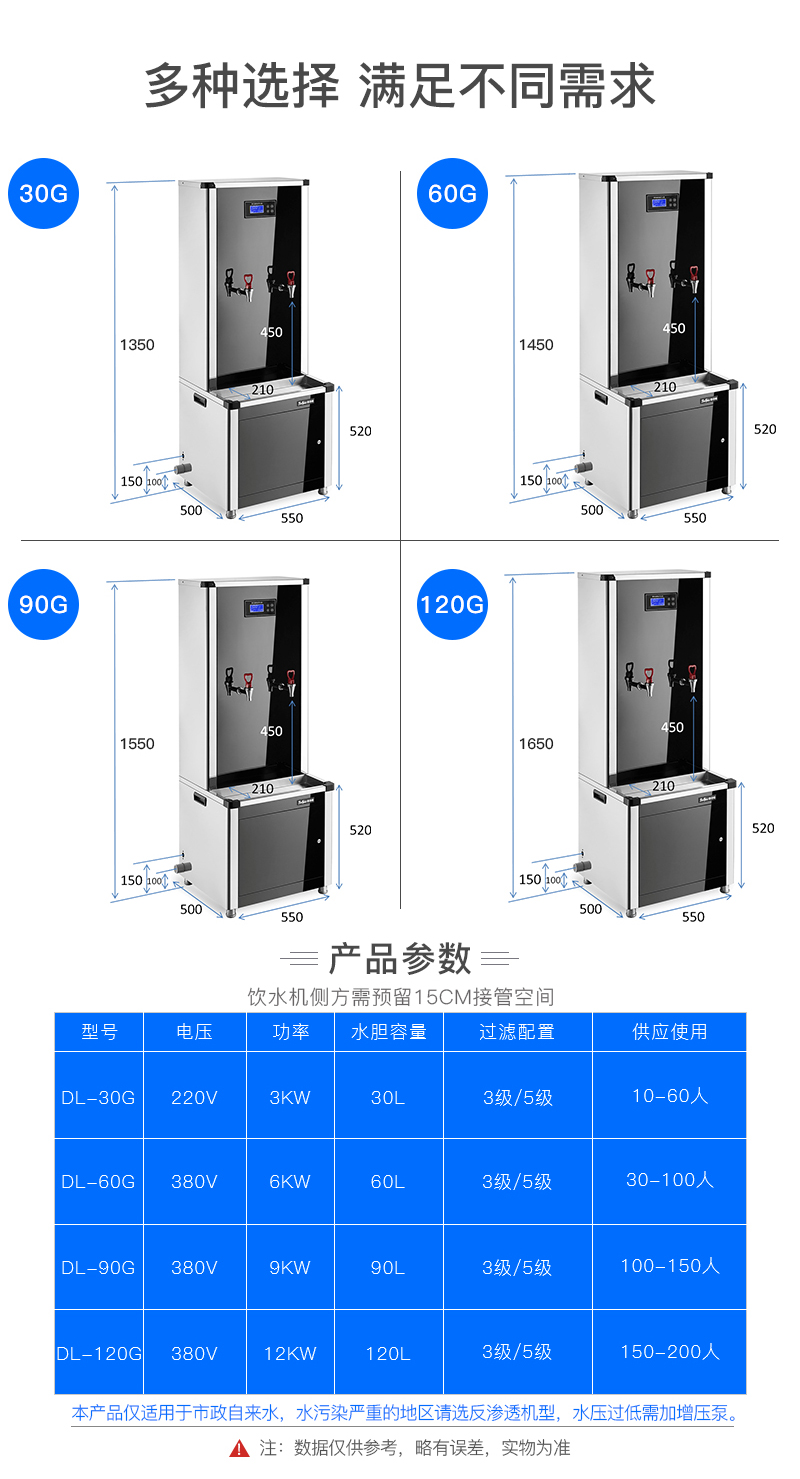 máy lọc nước kangaroo nóng lạnh Delufeng School Bước thương mại Thẻ IC Waterer Nhà máy nước nóng ngay lập tức Nồi hơi điện tự động - Nước quả máy lọc nước kangaroo hydrogen