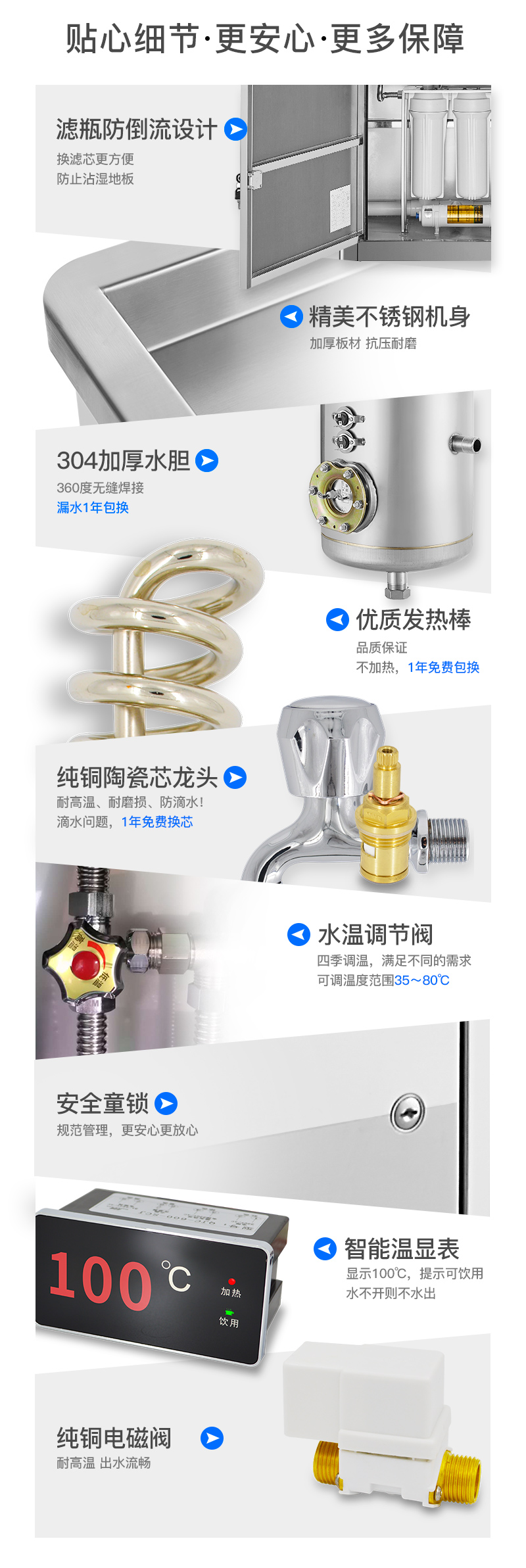 bình lọc nước aqua Delufeng 1 mở đa nhiệt độ thẳng uống đài phun nước trường học nhà máy văn phòng thương mại tiết kiệm năng lượng lọc nước lọc nước nóng bình lọc nước karofi