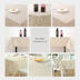 Bông cúc nhỏ chất liệu vải lanh gai dầu lanh vải lanh khăn trải bàn handmade túi vải tự làm đầu nền vải thun borip Vải vải tự làm