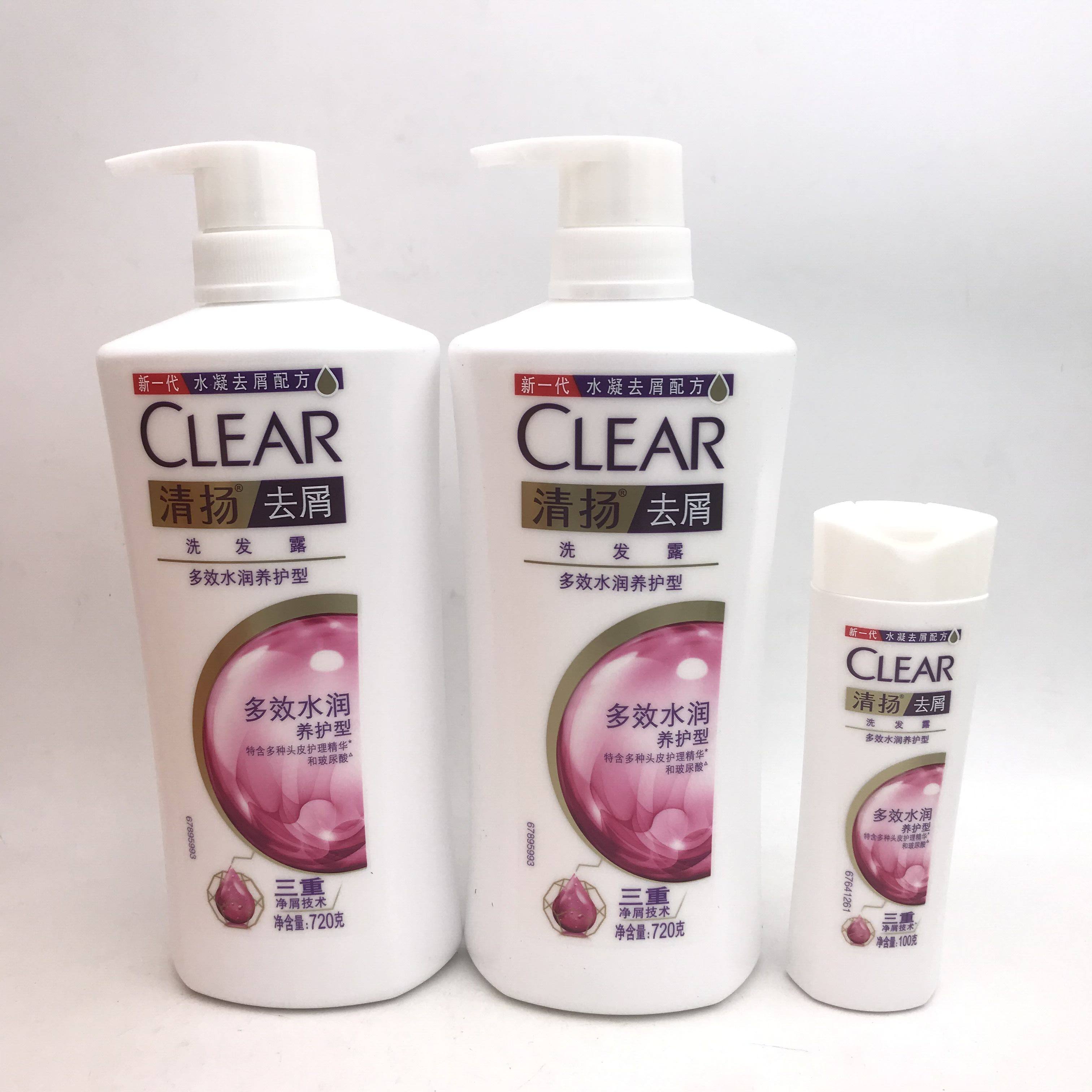Clear for dandruff shampoo shampoo Shampoo Shampoo 720g Family dress Men and women General 500g