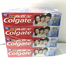 Colgate Ultra strong teeth whitening Toothpaste 140g*12 family pack Fresh and anti-moth refreshing mint flavor