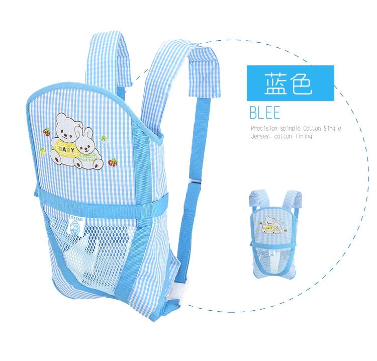 Summer baby waist stool Multi-functional breathable baby cuddling bag Yoko-cuddling newborn sitting in front of a holding style Four Seasons