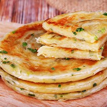 Scallion Oil Cake Old Shanghai Onion Aroma Hand Grip Cake Flour Cake Semi-finished Breakfast Fried Egg Douche Merdry Vegetable Cake