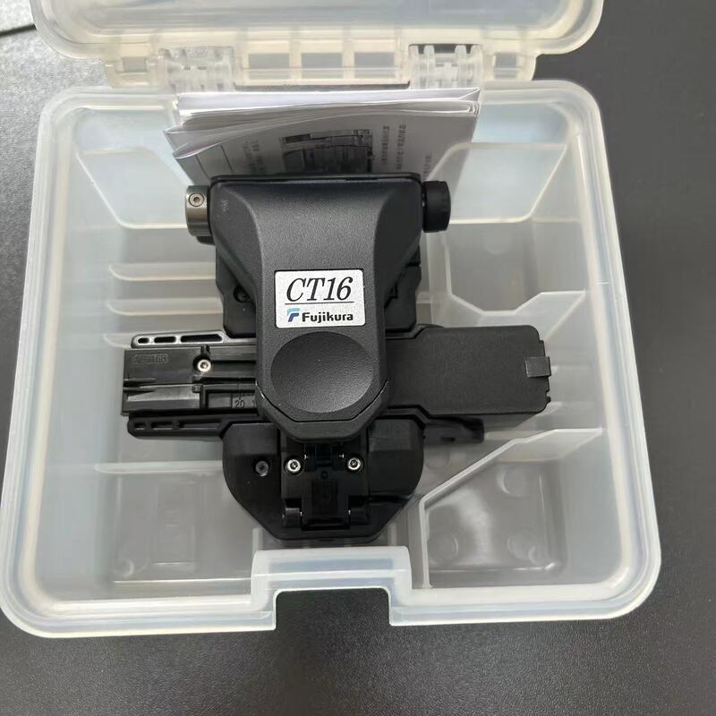 Original Fujikura Ct-16 Fiber Optic Cleaver High-Precision One-Step Fiber Cleaver Blade Clamp Original Fujikura Ct-16 Fiber Optic Cleaver High-Precision One-Step Fiber Cleaver Blade Clamp