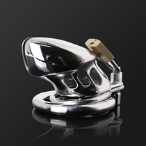 Mirror polished stainless steel male chastity lock chastity lock virginity penis sex deceitful props