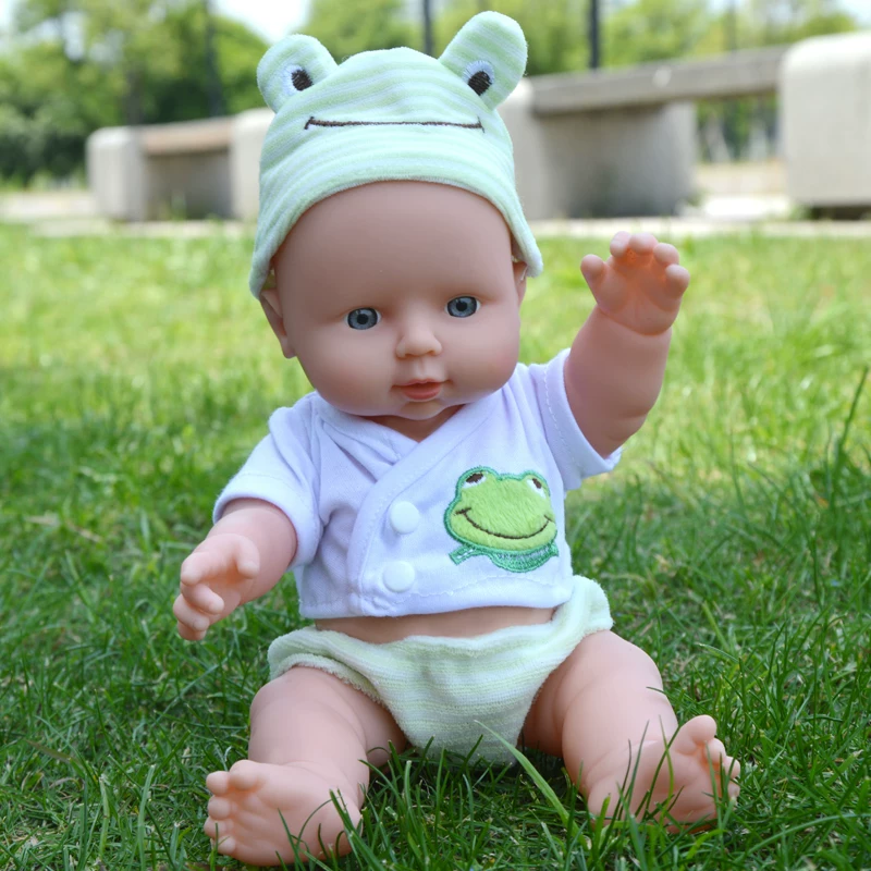 Speaking smart doll for bath from soft rubber, realistic toy, simulation modeling for children