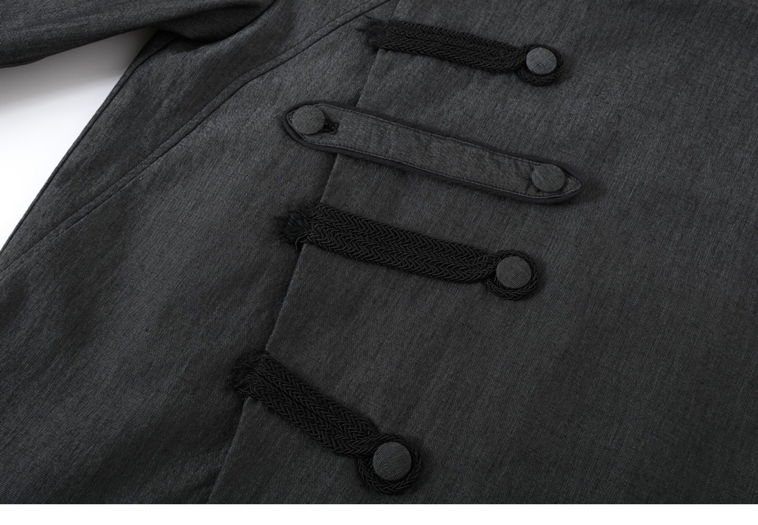 TAICHIISM Napoleon Tencel Linen Knot Jacket