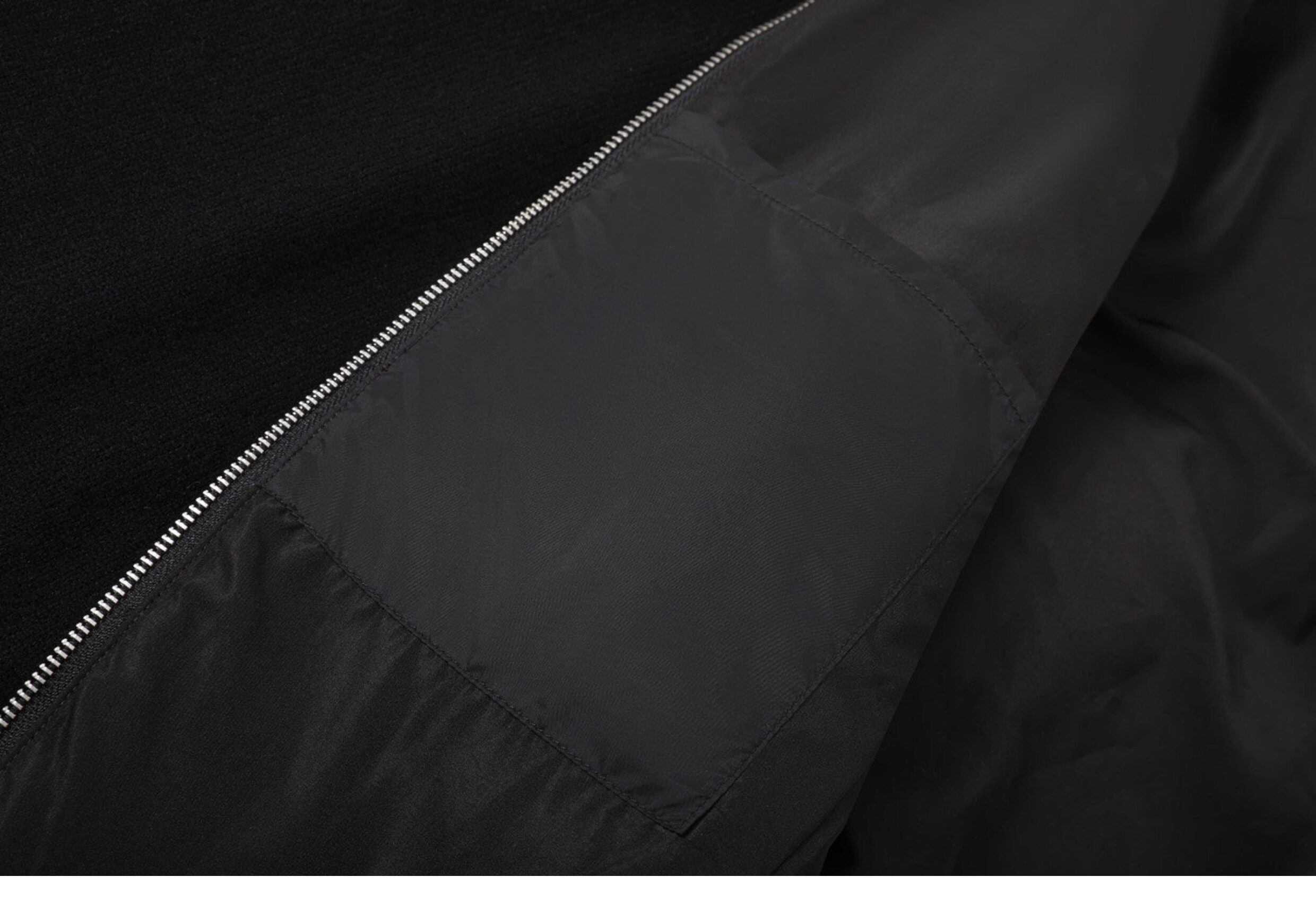 TAICHIISM 131g Wool-Blend Knit Paneled Down Slim Jacket