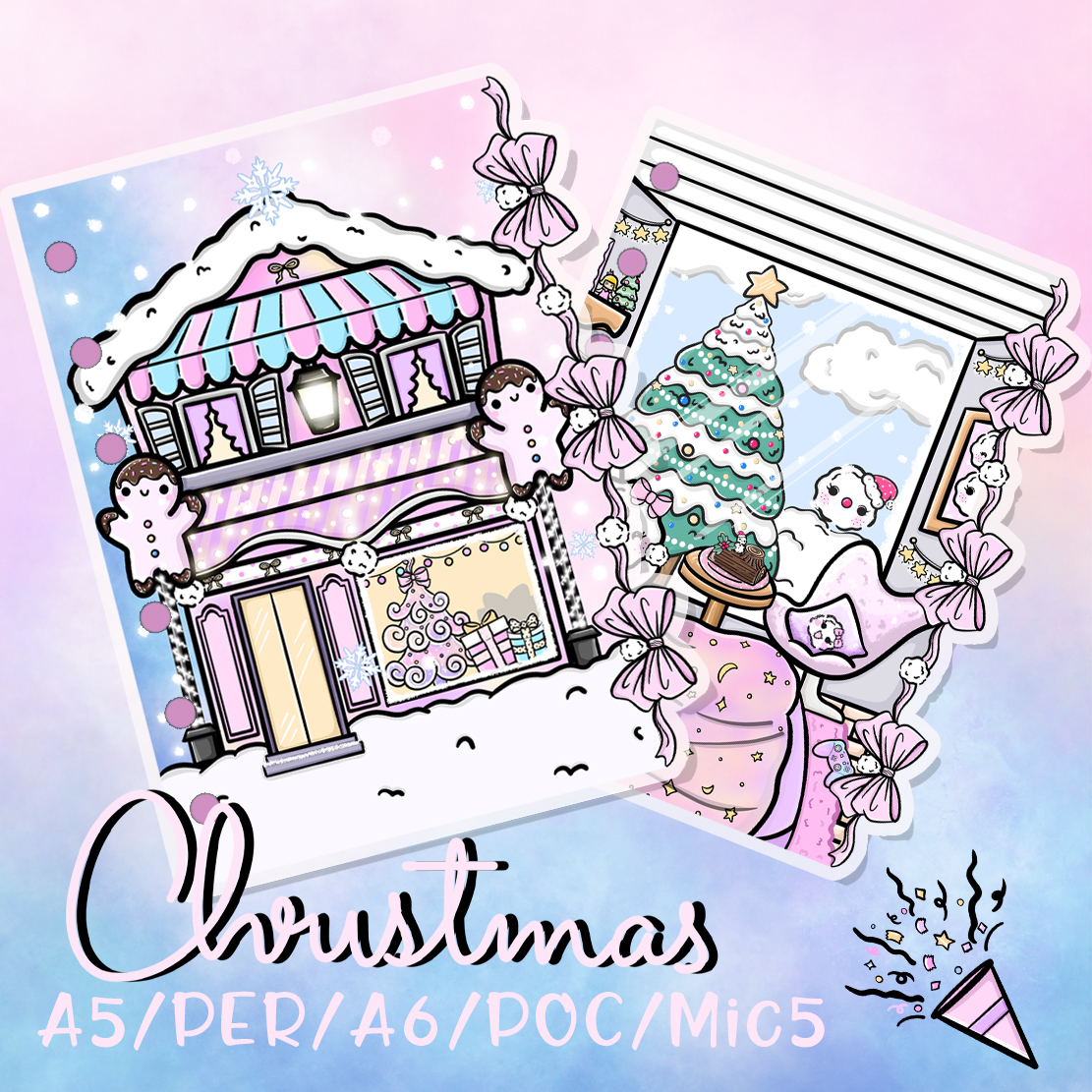 Bring Q] Original divider page Christmas ins European and American hand account decoration Gillio this divider page divider page