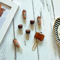 Bring Q] Handmade retro TN hand tent dark cake luggage coffee decoration bookmark pendant