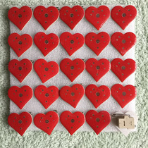 Tanabata Valentines Day celebration flash love brooch party Wedding Dance Annual Meeting luminous badge badge Childrens gift