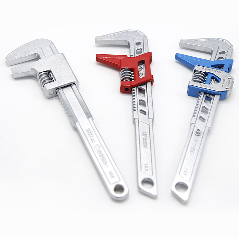 Japan SUPER Shiga MFW280S MFN280 Water heating pipe large opening quick activity wrench wide mouth pliers