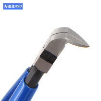 Taiwan imported 90-degree angle cutter right-angle Watermouth pliers ultra-thin top cutters 6-inch cutters flat pliers plastic shears