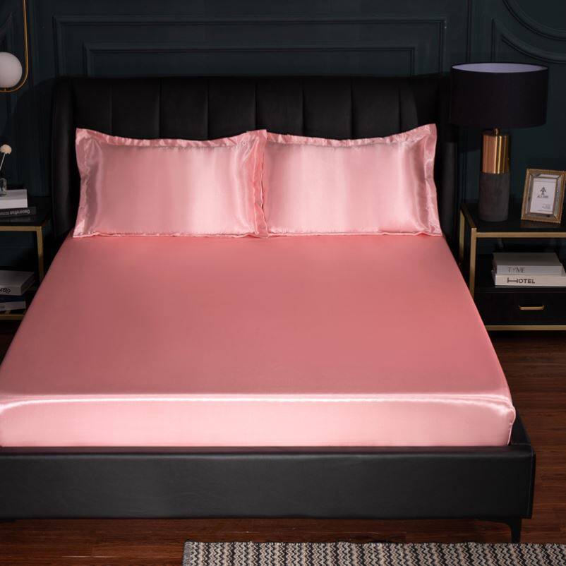 Bed Ogasawara With Machine Washable Mattress Ice Silk Bed Cover Bed Cover Non-slip Three Sets Summer 2022 New Bed Cover