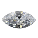 Белый синтезированный прозрачный драгоценный камень, с драгоценным камнем, DIY