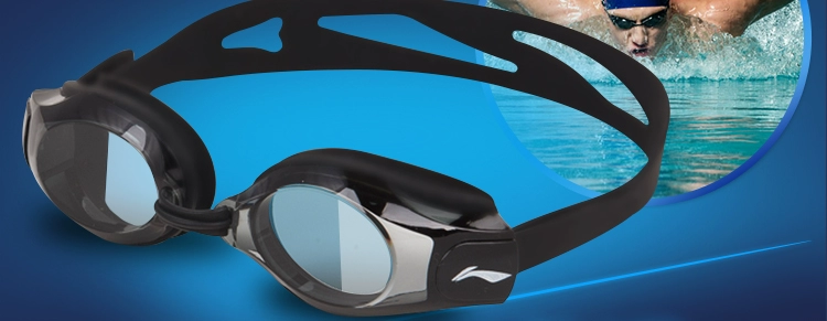 Kính chống nắng cận thị Li Ning HD kính chống nước chống sương mù chuyên nghiệp nam và nữ kính phẳng số kính đua