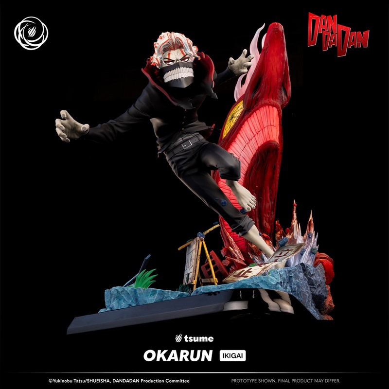 In Stock Tsume t Company Ikigai Okarun Daring Party Ekarun Takashi Takamura 1/6 Statue