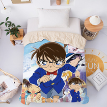 Set As Children Cartoon Curnan Air Conditioning Quilt Core Summer Summer Cool Quilt Washable Quilted Single Dormitory Cotton Bedding