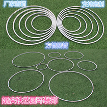 New Wedding Decoration Props Iron Art Round Ceiling Wire Curtain Wedding Stage Moonwheel Cirque Ring S Pole Supplies
