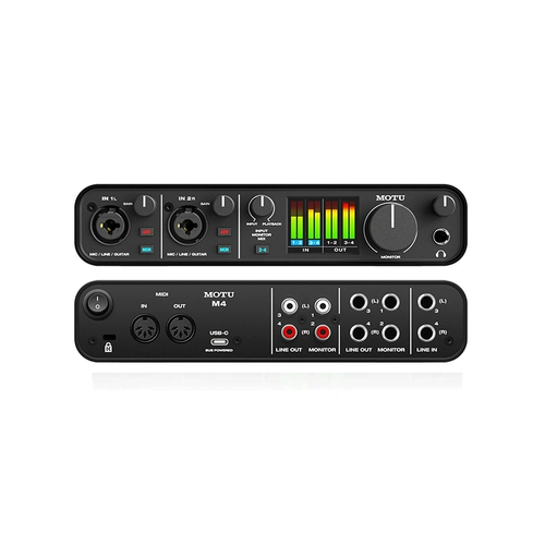 MOTU M2/M4/M6 Внешний USB -аудио -интерфейс пения живая гитара Специальная звуковая карта