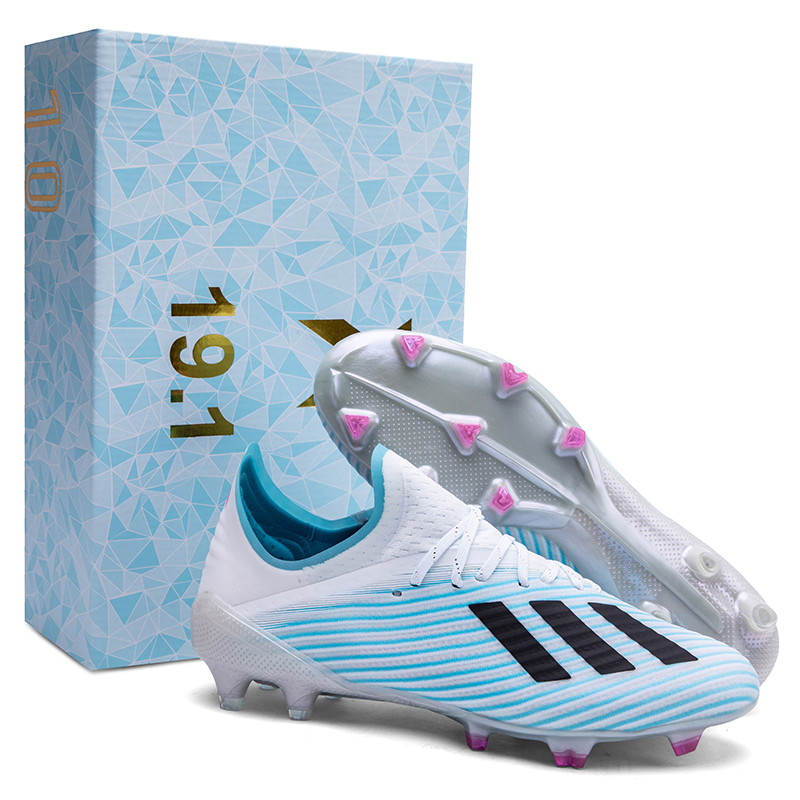 Messi X19 Little Li Breathable Football Shoes Assassin male and female ag length Broken Nails Tf Children Adult Grass Hunting Eagles